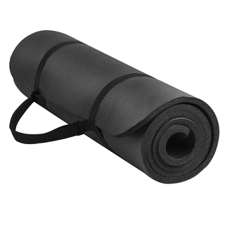 BalanceFrom Anti-Tear Exercise Yoga Mat with Strap