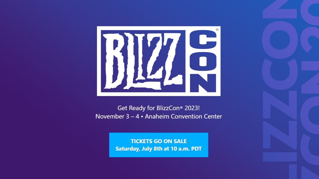 Bild der BlizzCon 2023 von der Ticket-Website AXS