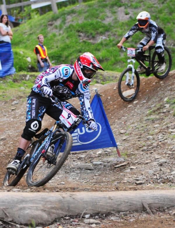 Dan Atherton (Animal Commencal) on his way to third place.