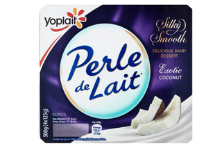 Perle de Lait, one of the least healthiest yogurts
