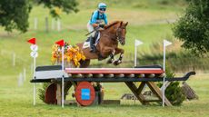 British Eventing retrained racehorse championship &ndash; Izzy Taylor and Bayaanaat