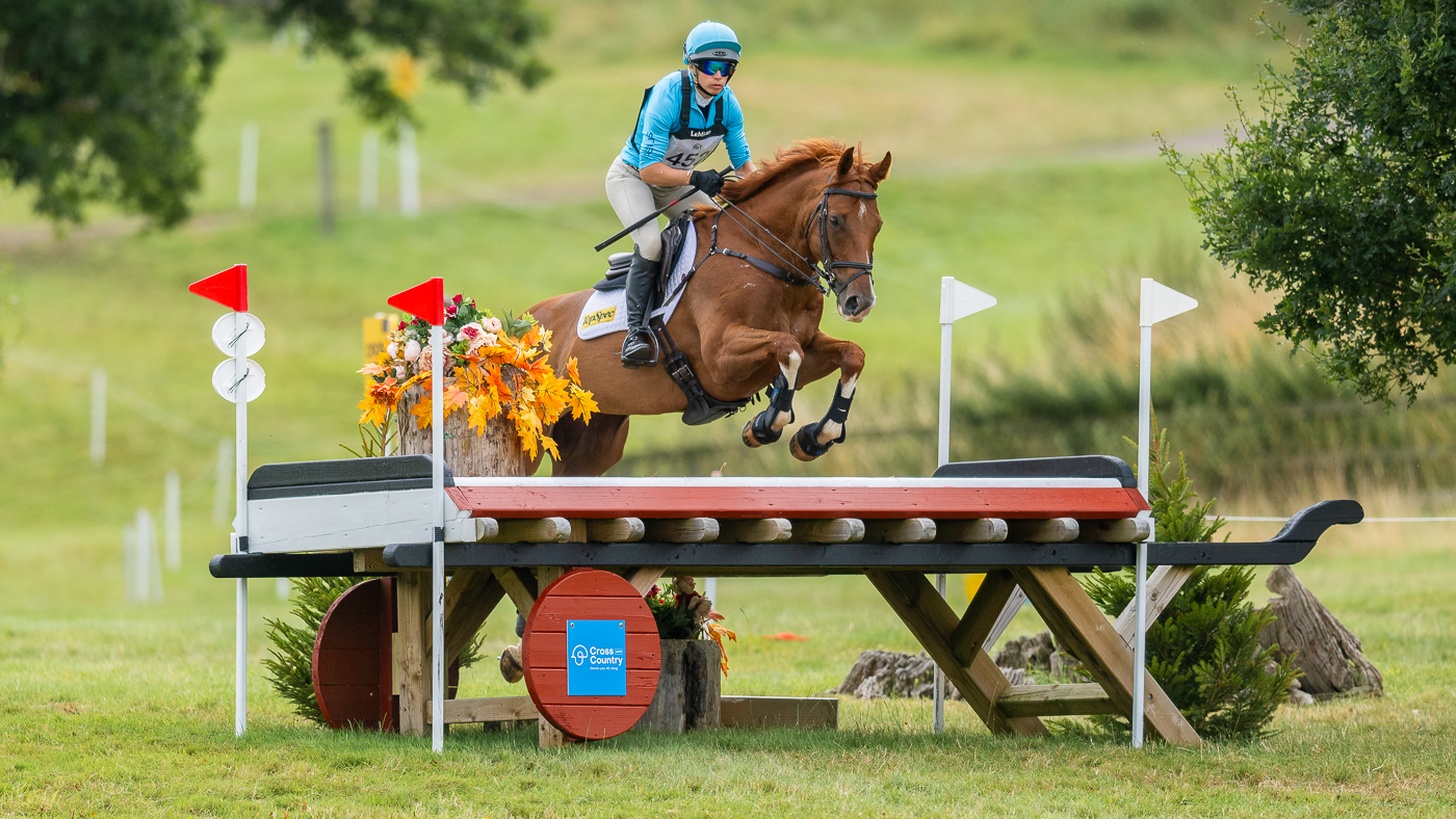 British Eventing retrained racehorse championship &ndash; Izzy Taylor and Bayaanaat