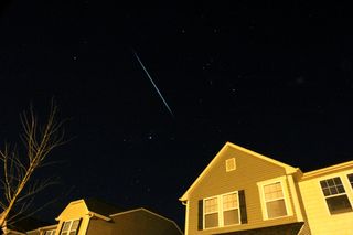 Geminid Meteors From the Driveway