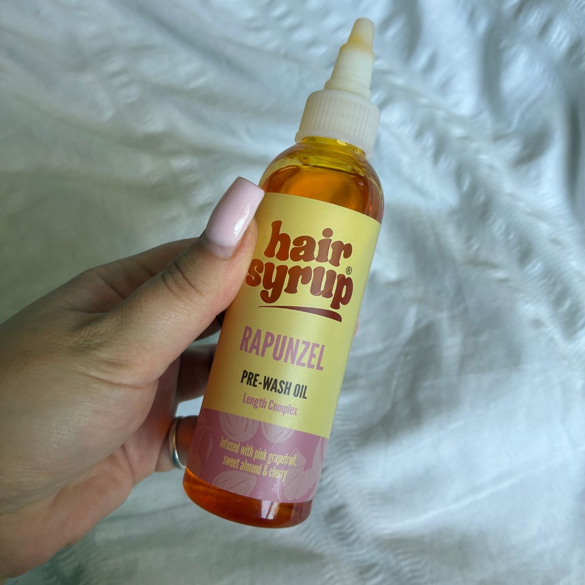 pre-shampoo treatment from hair syrup
