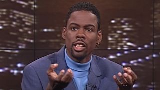 Chris Rock talking to audience in The Chris Rock Show