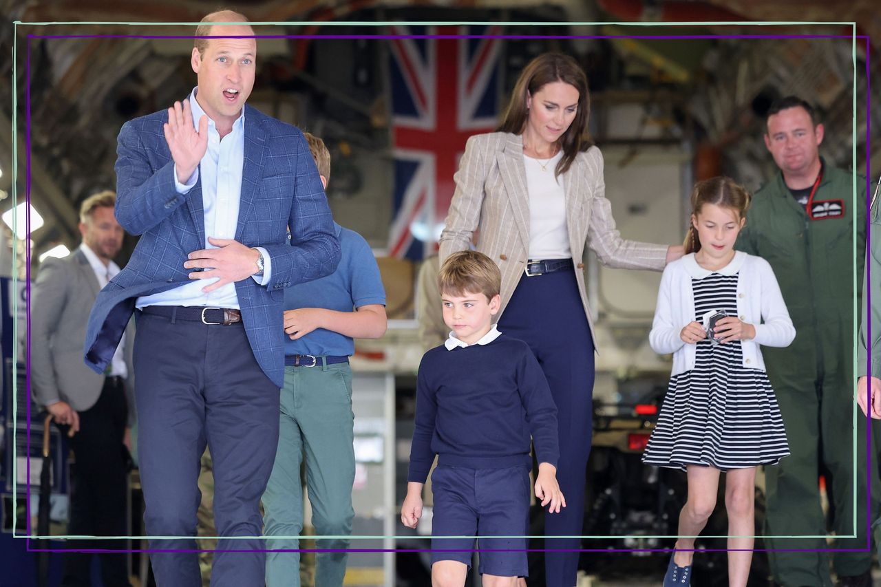 Prince William, Kate Middleton, Prince George, Princess Charlotte and Prince Louis