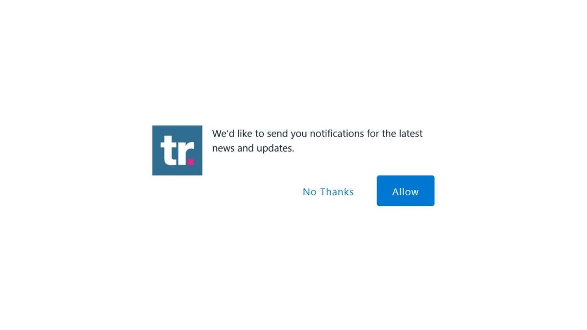 Allow Website Send Notifications How to stop websites from asking to send notifications | TechRadar