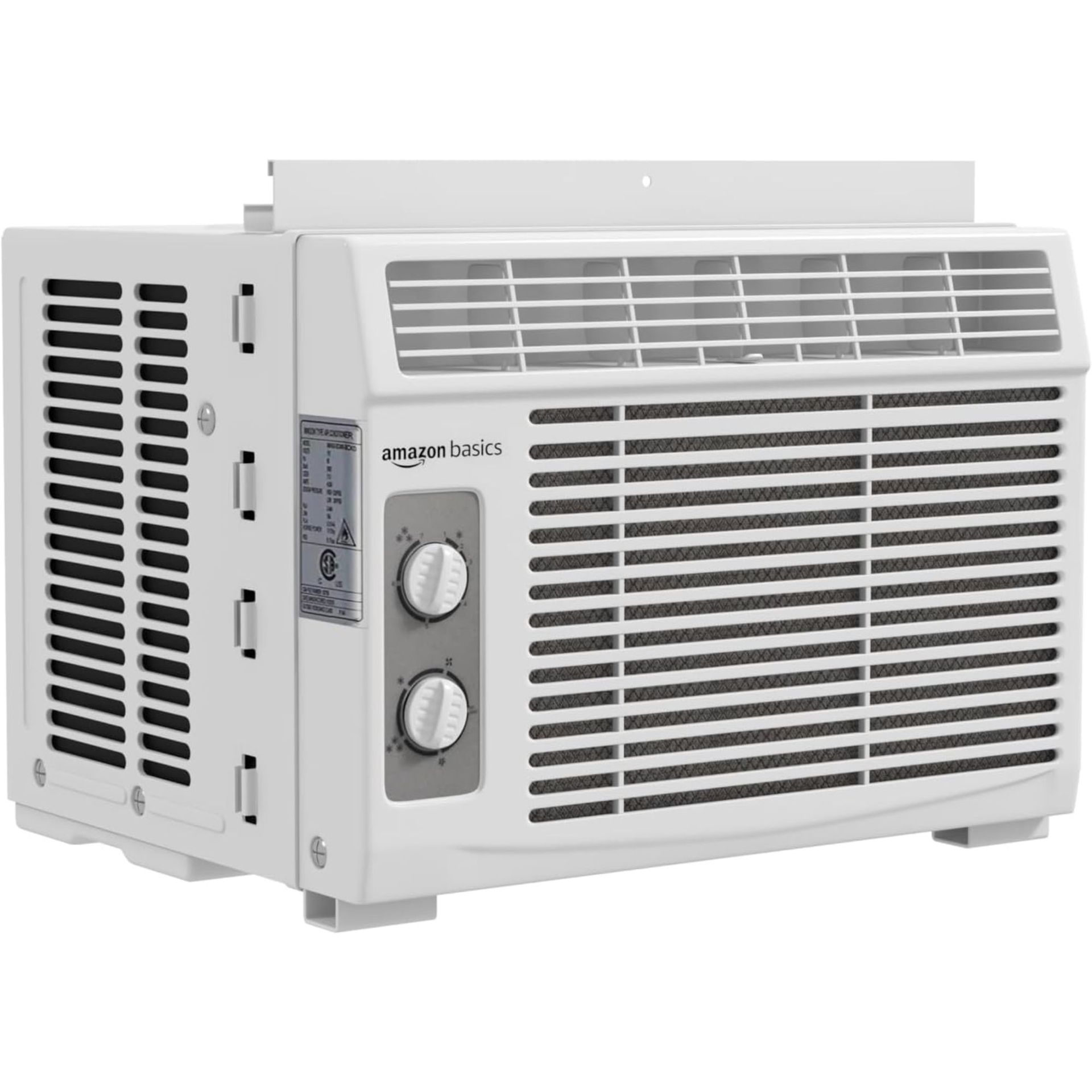 A white air conditioner