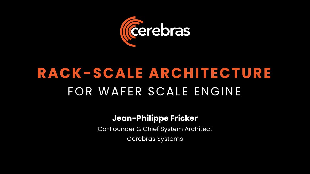 Cerebras Hot Chips 2026 presentation