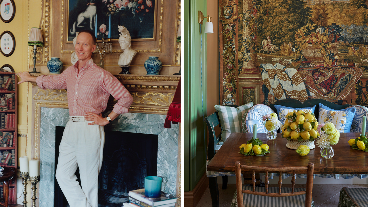 How We Host: Martin Brudnizki brings his maximalist eye to the dinner table