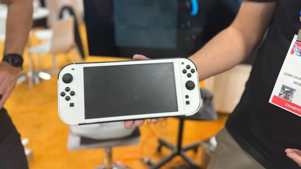 nintendo switch 2 3d-printed mockup