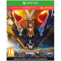 Anthem xbox one clearance amazon