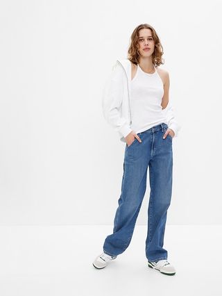 gap, Mid Rise '90s Loose Carpenter Jeans