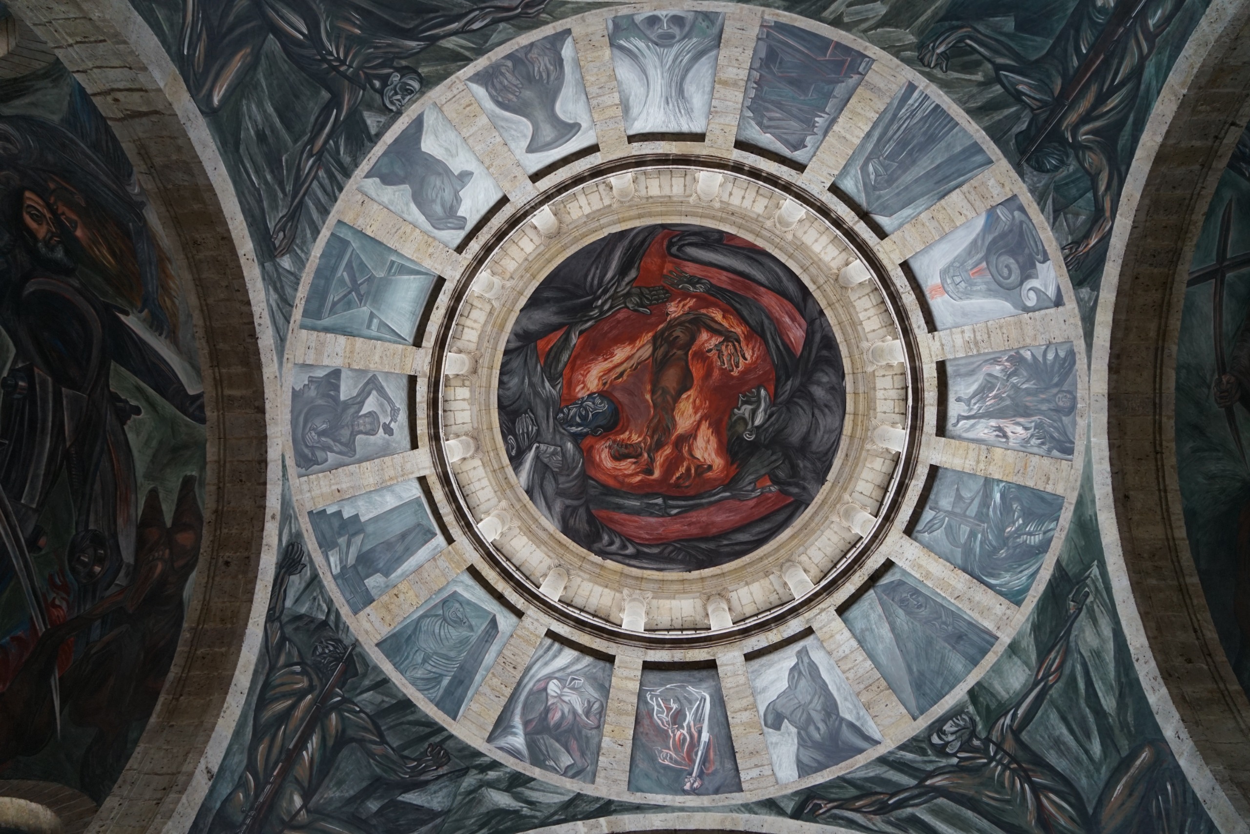 Guadalajara murals by Jos&amp;eacute; Clemente Orozco