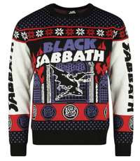 Black Sabbath Christmas jumper: £69.99, now £50.99