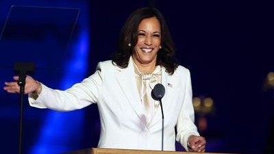 Kamala Harris white suit