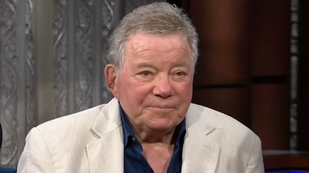 William Shatner on The Late Show With Stephen Colbert