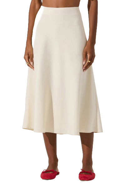 ASTR the Label, Flared Midi Skirt