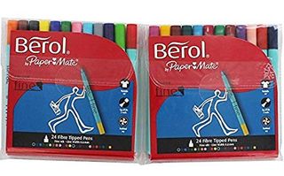 beste budget pennen: Berol kleur Fine Liners