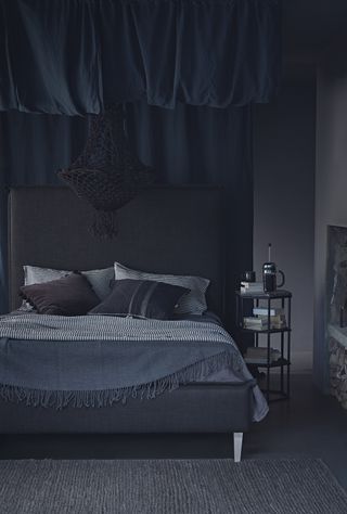grey bedroom
