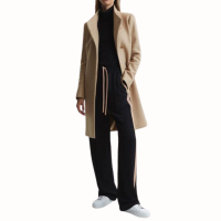 Wool Blend Mid-Length Coat| Was £338 now £178