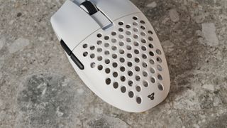 Photograph of the Fantech Aria XD7 wireless gaming mouse