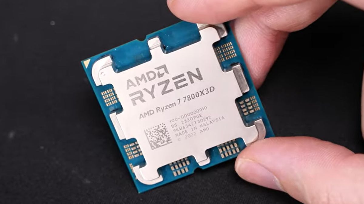 'Mindblowing' fake AMD Ryzen 7 7800X3D chip investigated — buyers ...