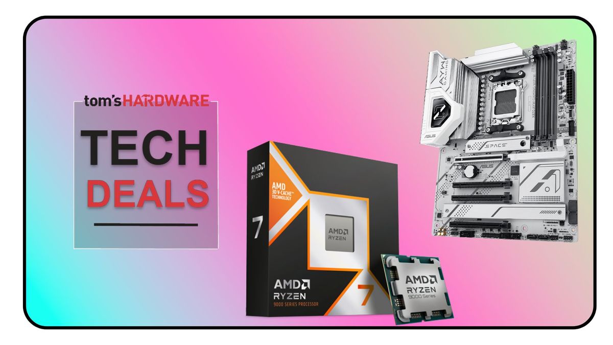 Save $438 on a Ryzen 7 9850X3D, Asus X870, and 32GB of DDR5 RAM — Newegg strikes with another blistering sub-$800 AM5 bundles