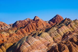 Zhangye Danxia Geological Park, China