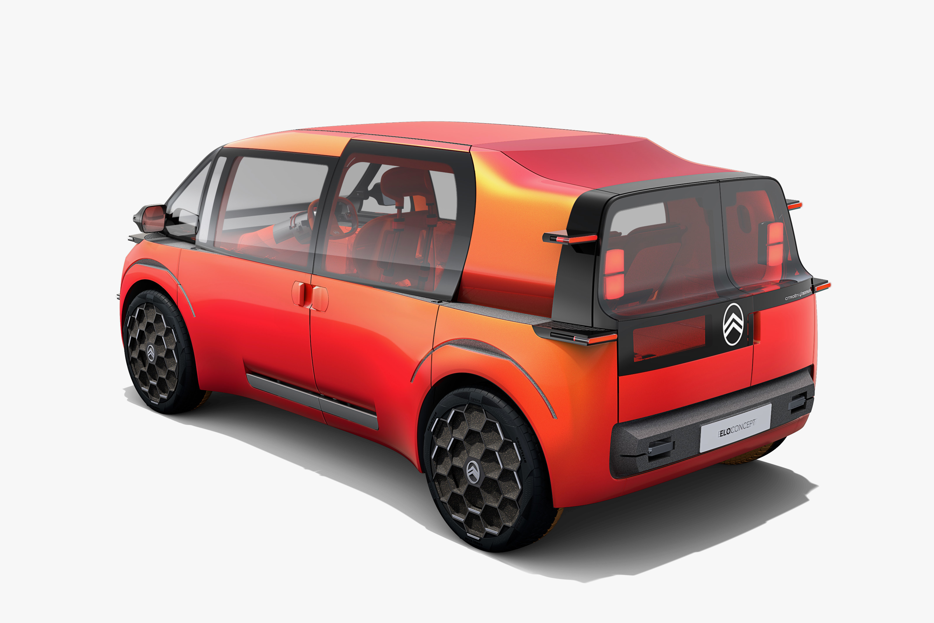 Citro&amp;euml;n ELO Concept. The rear bumper is identical to the front one