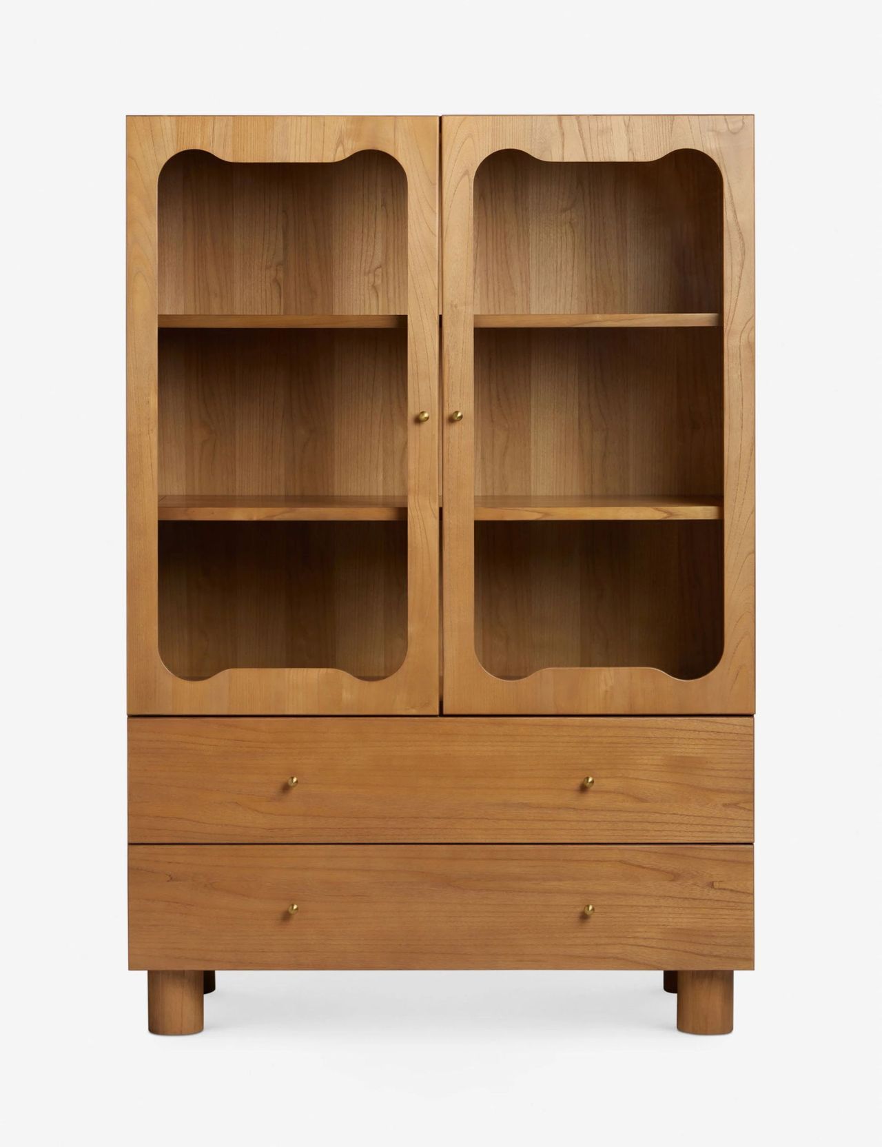 Jordena Curio Wooden Cabinet