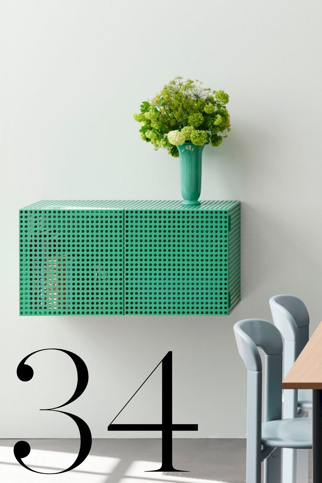 Hay, Perforated Wall Cabinet, Small