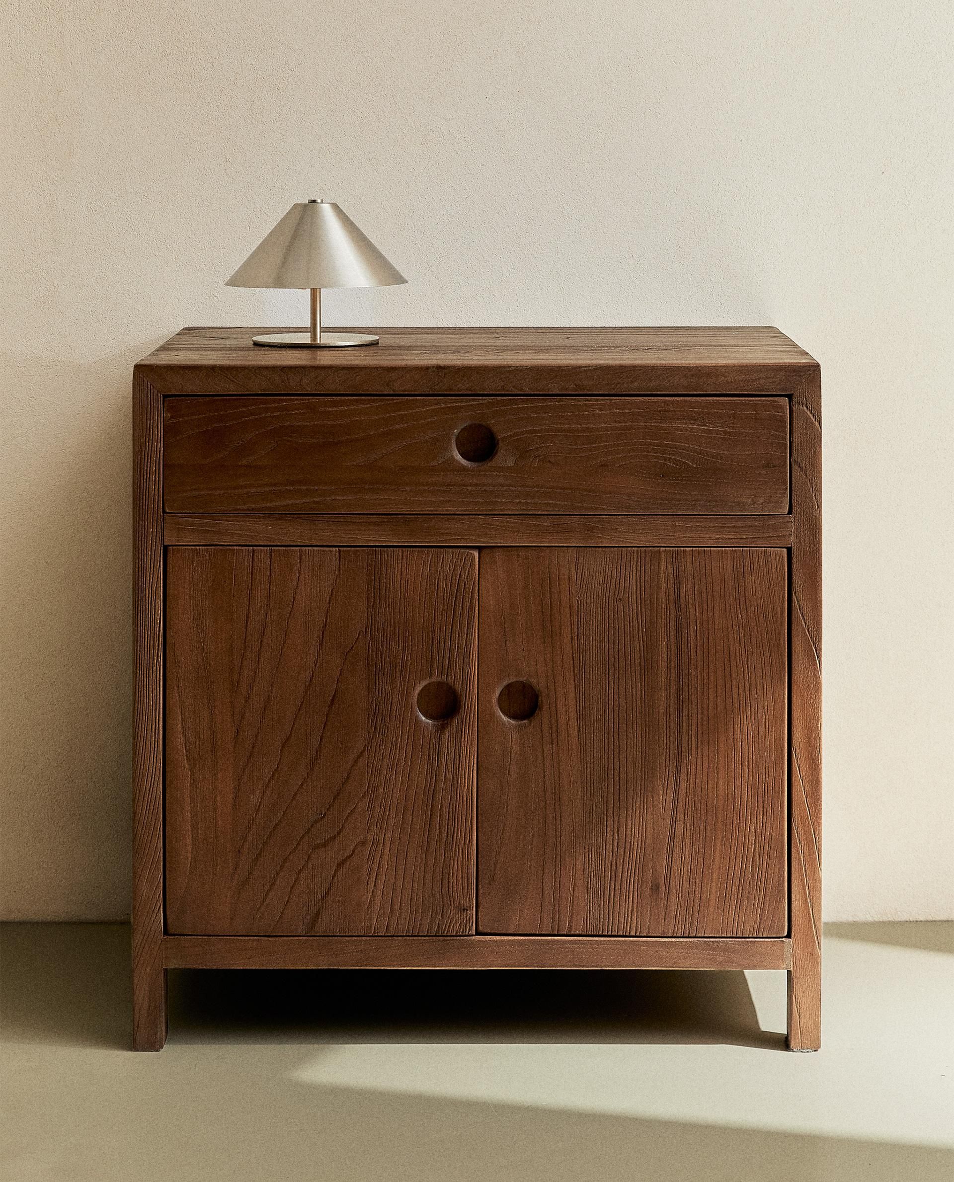 Elm Wood Storage Unit
