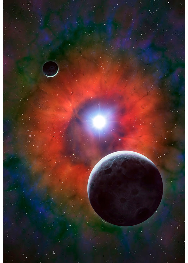 Artist's Conception of Cassiopeia A
