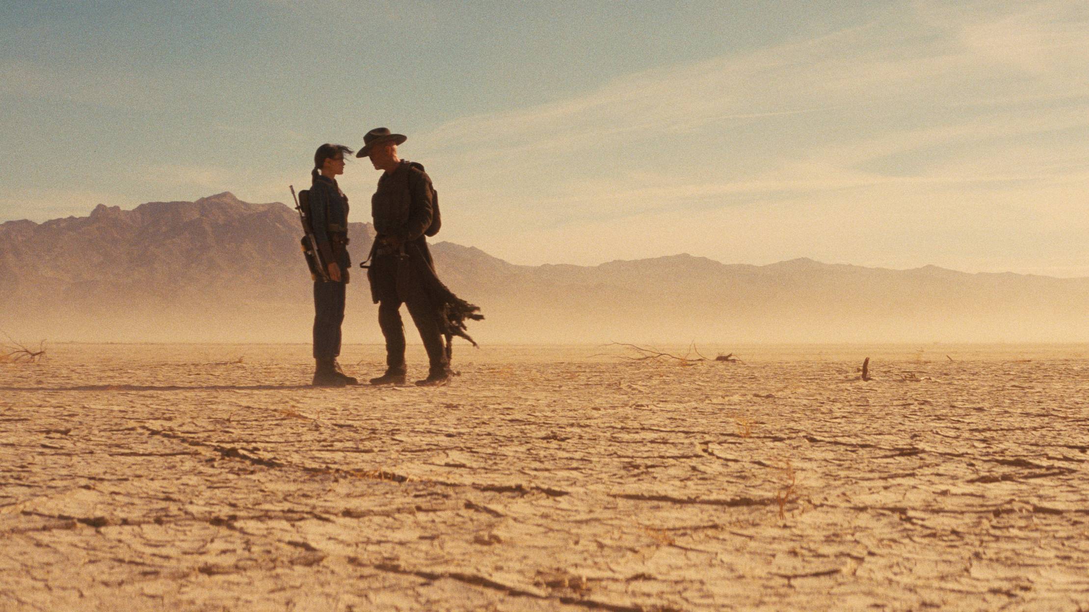 Walton Goggins and Ella Purnell in Fallout season 2