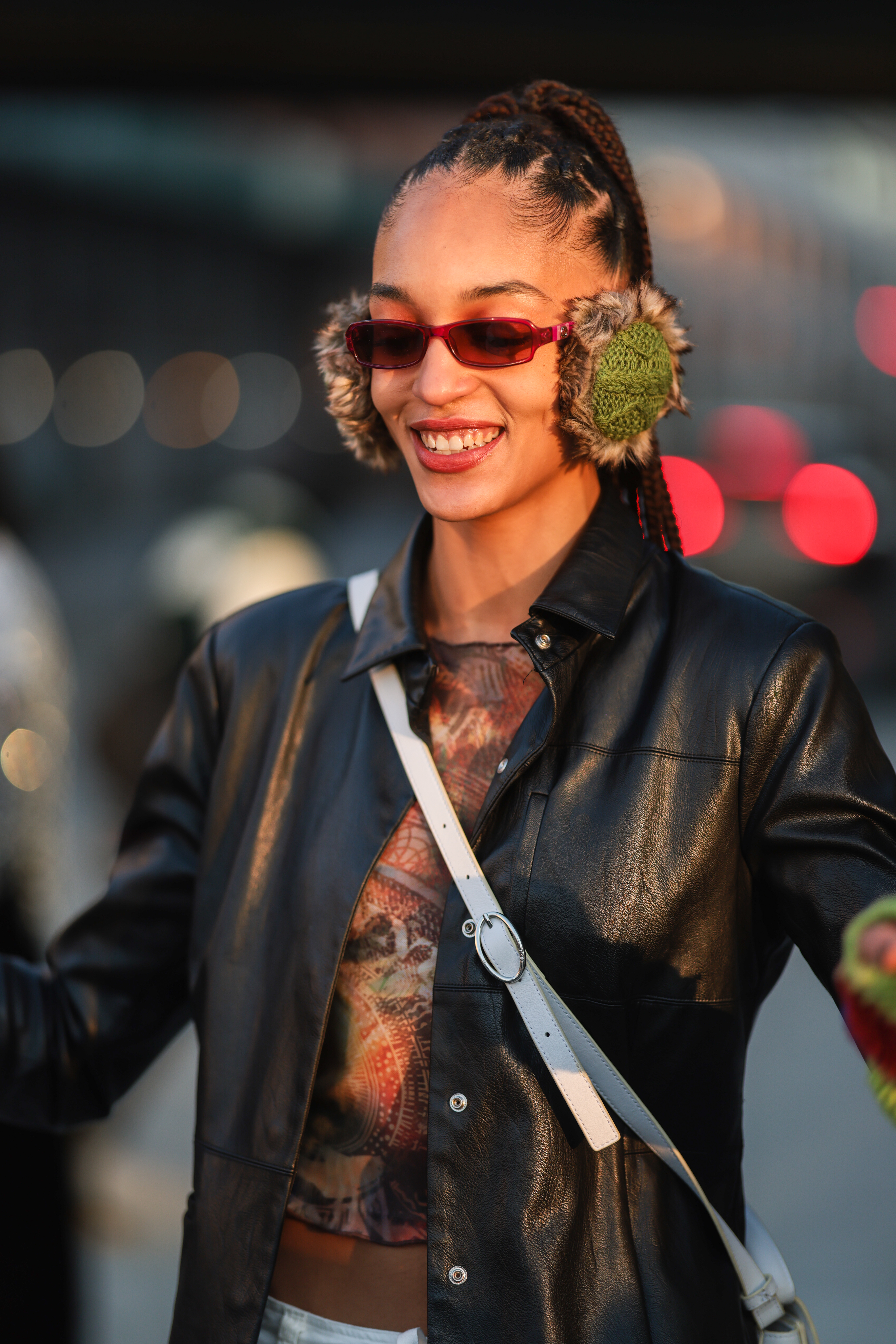 NEW YORK, NEW YORK - FEBRUARY 15: Indira Scott is seen outside Peter Do during New Yorker Fashion Week on February 15, 2022 in New York City. (Photo by Jeremy Moeller/Getty Images)