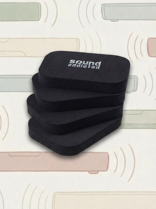 Sound Addicted Isolation Pads for Soundbars