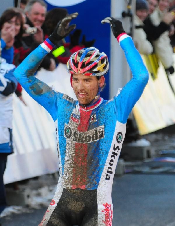 Zdenek Stybar (Czech Republic) is the first Czech to win the World 'Cross Championship in 19 years
