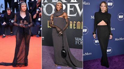 Michaela Coel attends the "Black Panther 2: Wakanda Forever" Premiere 