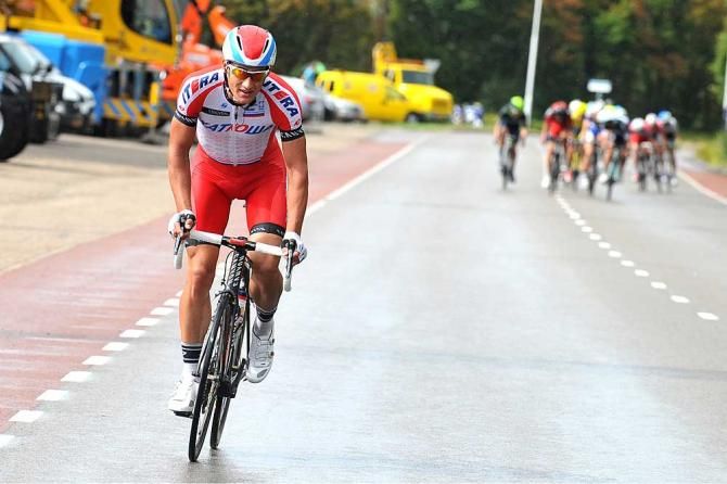 Gatis Smukulis (Katusha) attacks