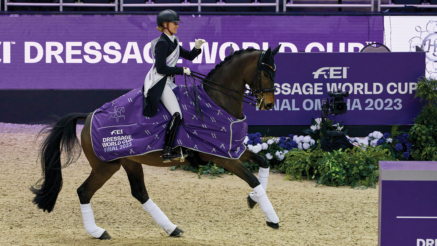 Jessica von Bredow-Werndl with TSF Dalera BB at the FEI Dressage World Cup Final