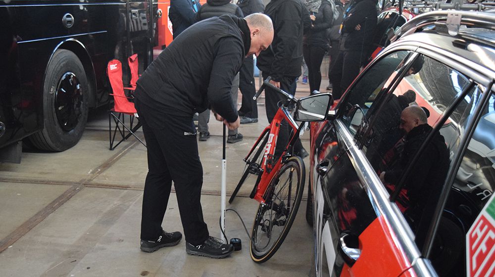 Tyre pressures were critical for all riders over both races