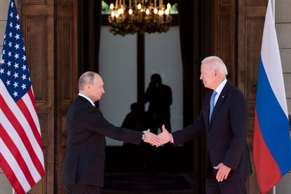 Biden meets Putin