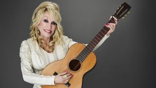 Dolly Parton in a promo photo for DOLLY PARTONS MOUNTAIN MAGIC CHRISTMAS -- Season: 2022