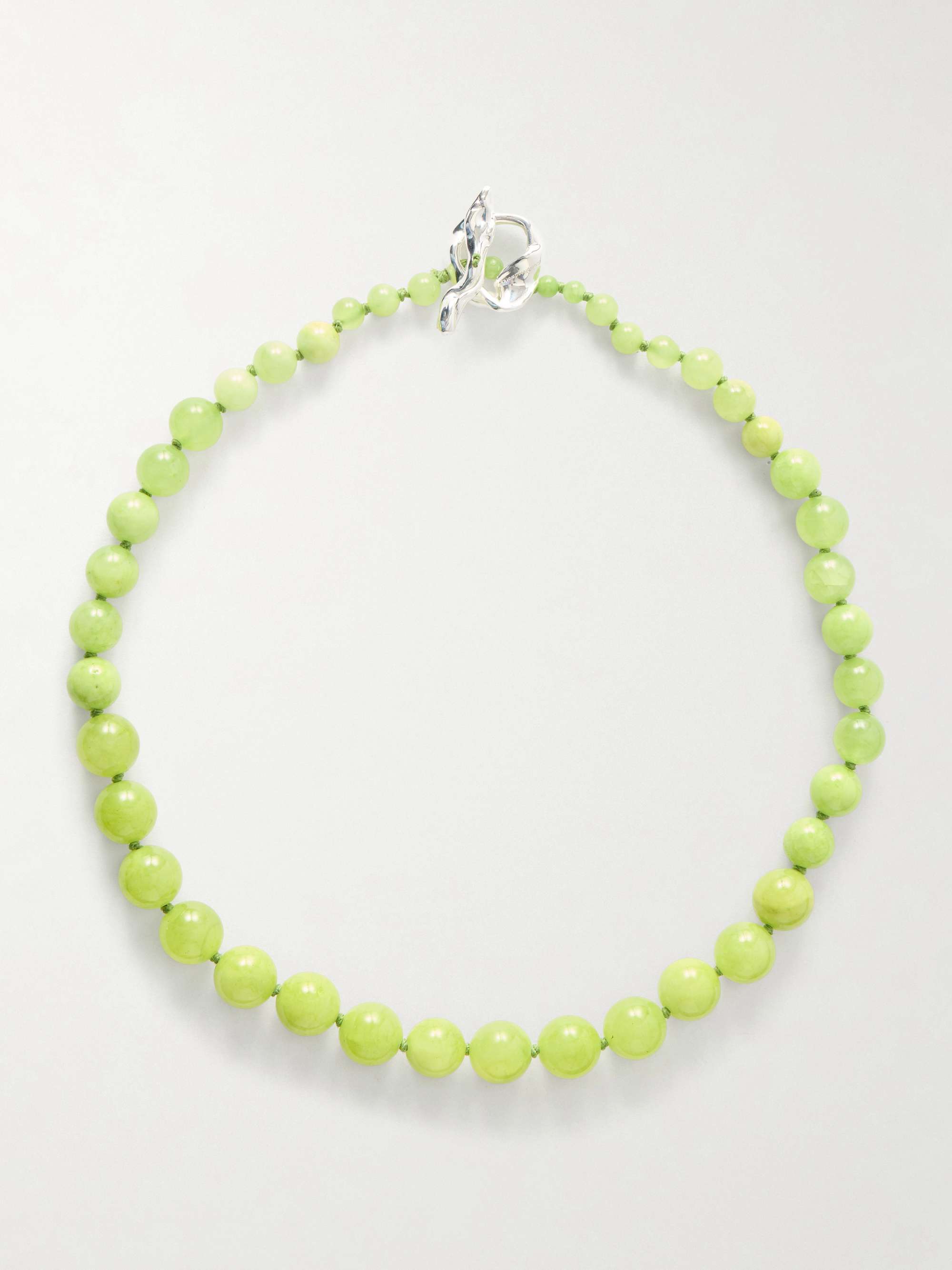 Beaded Calcite Necklace