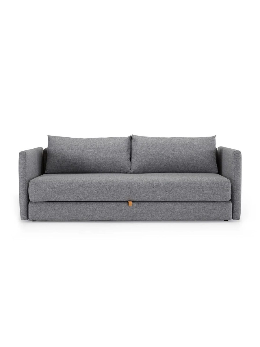 Heal's Oswald sofa bed in grey upholstery