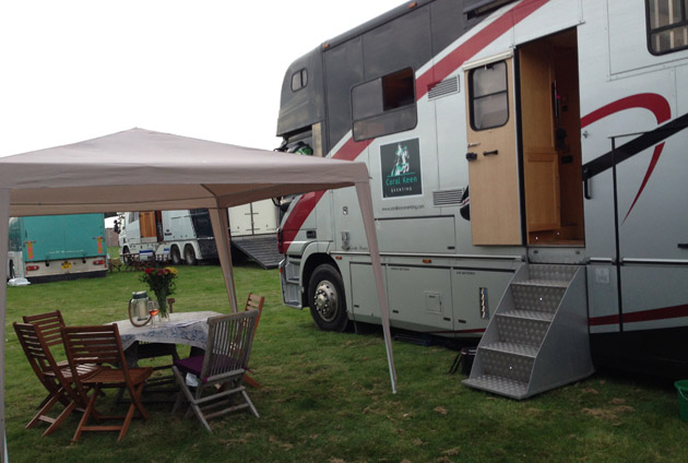 Our Burghley camp