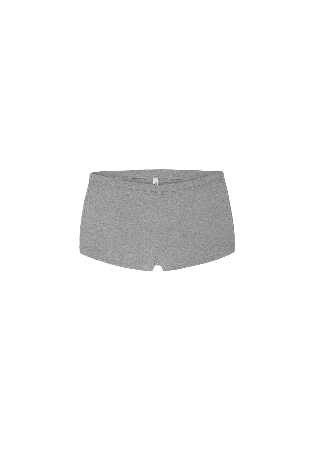 The Boyshort: Grey Cotton Jersey