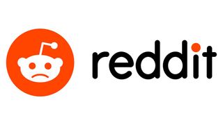 Reddit logo with unhappy alien