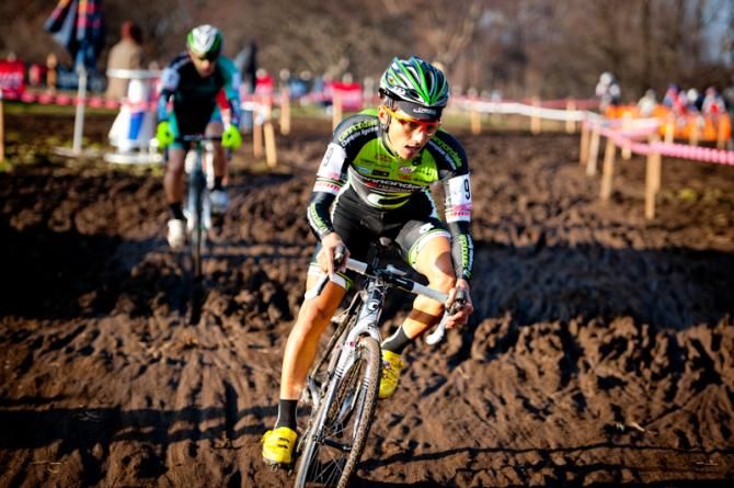 Eventual runner-up Kazuhiro Yamamoto (Cannondale - Champion System) in action